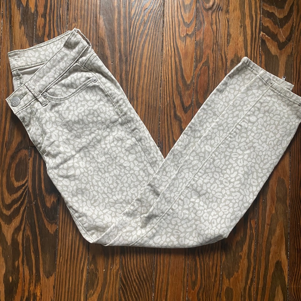 LOFT 25/0P Jeggings with Zippers at Ankle, Very Lightweight